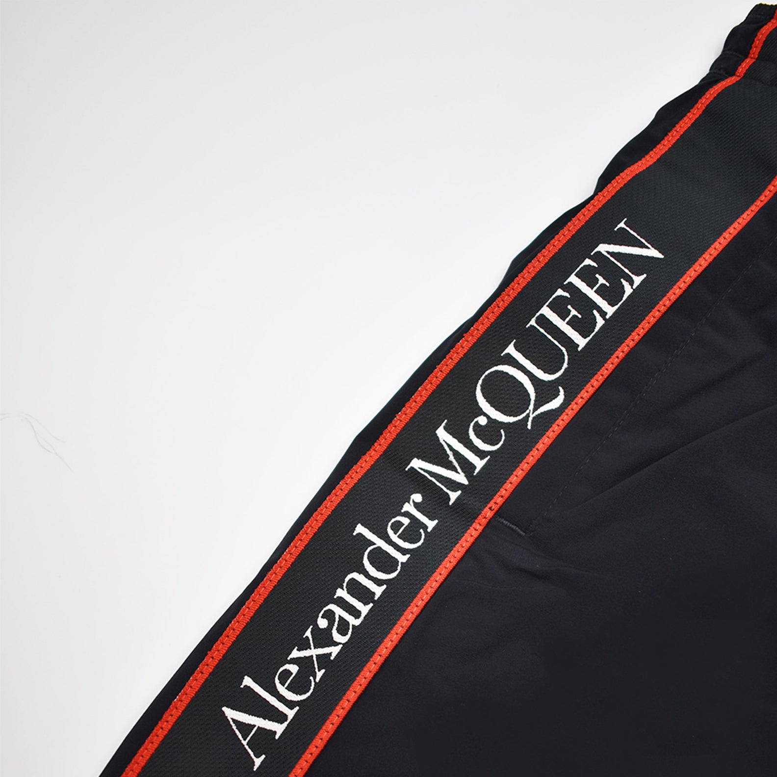 Beachwear Maillot de bain à logo Alexander McQueen Noir Homme