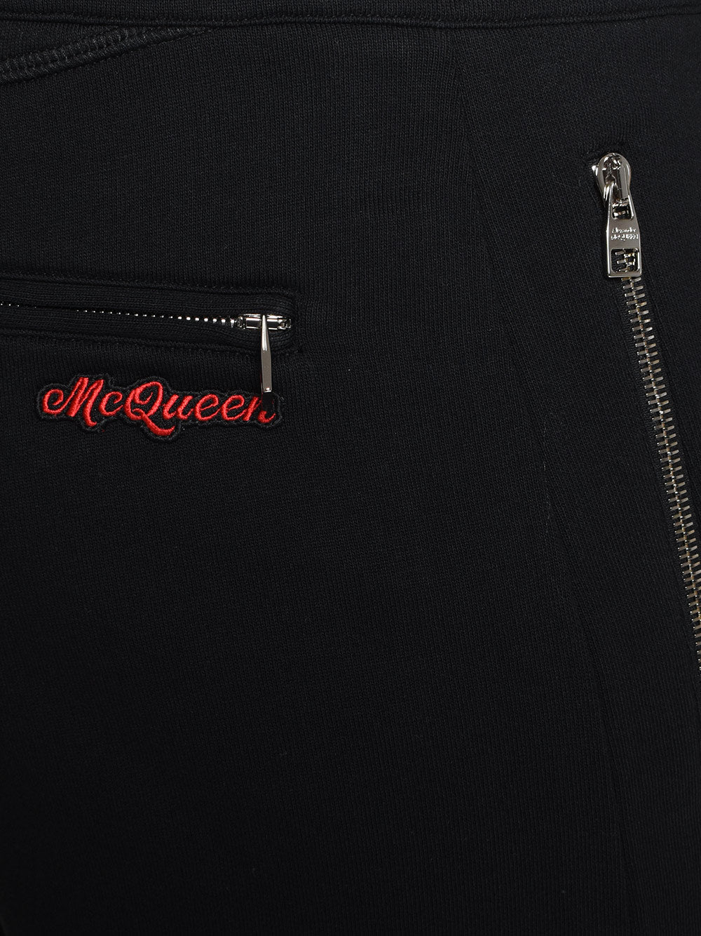 Pants Logo Jogging Pants Alexander McQueen Black Man