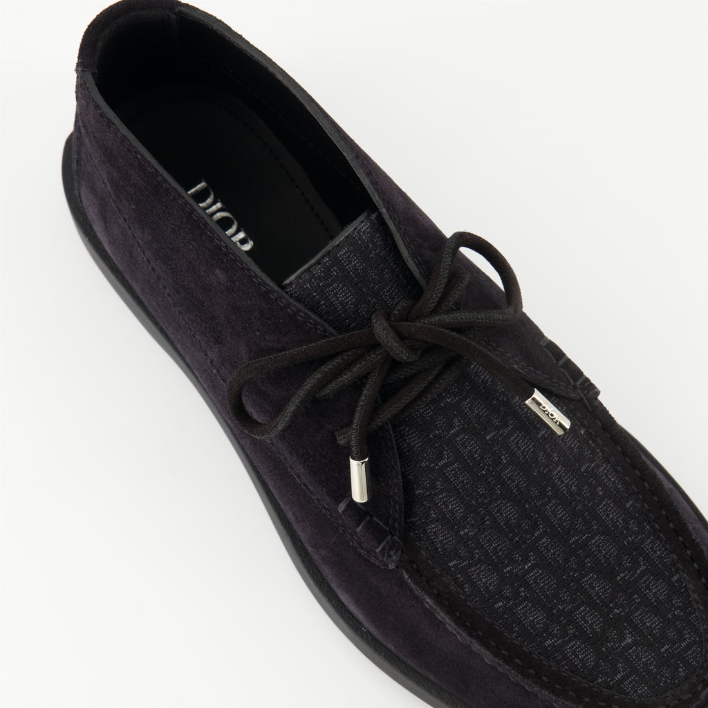 フォーマルシューズ ディオール グランヴィル チャッカブーツ Dior 黒 Homme