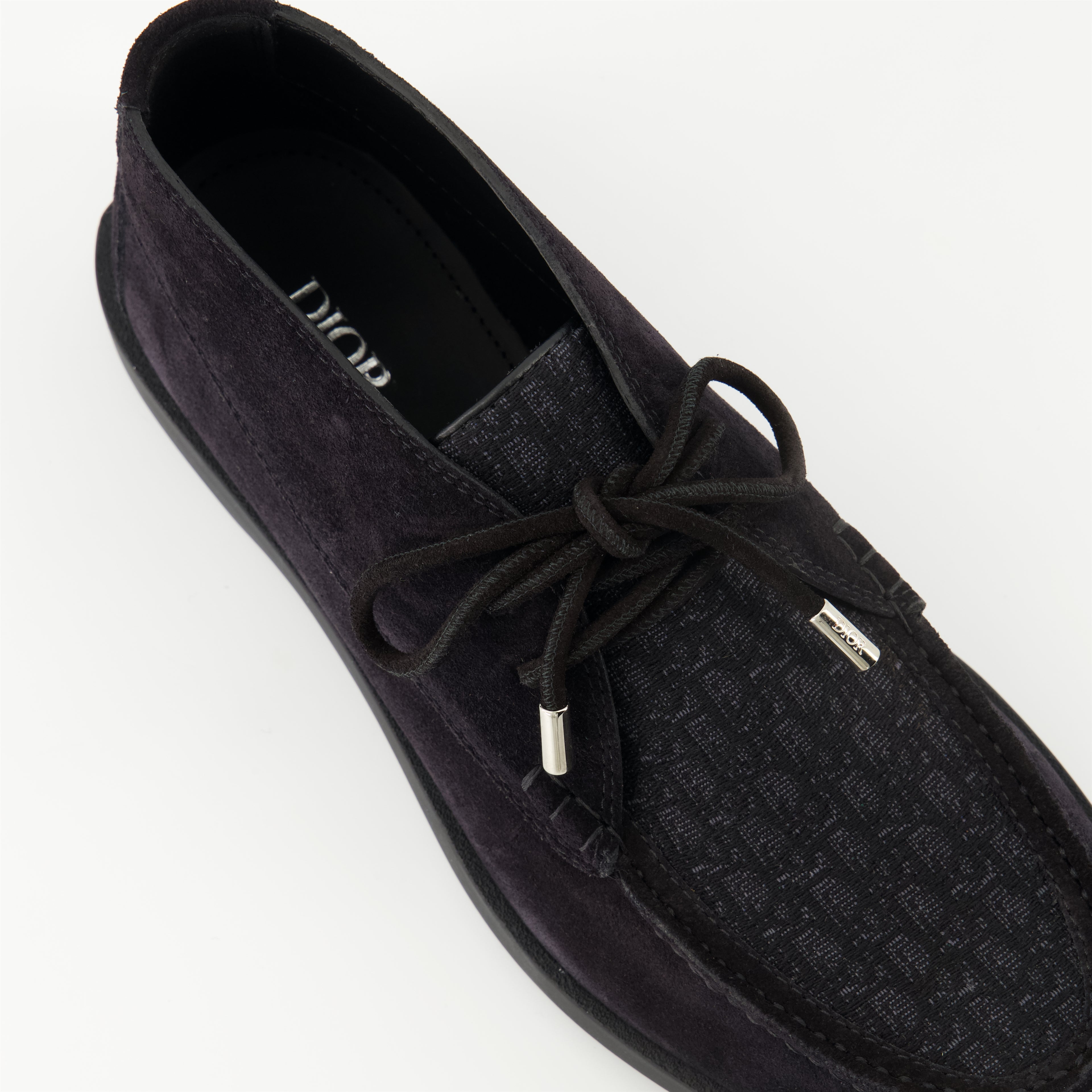 フォーマルシューズ ディオール グランヴィル チャッカブーツ Dior 黒 Homme