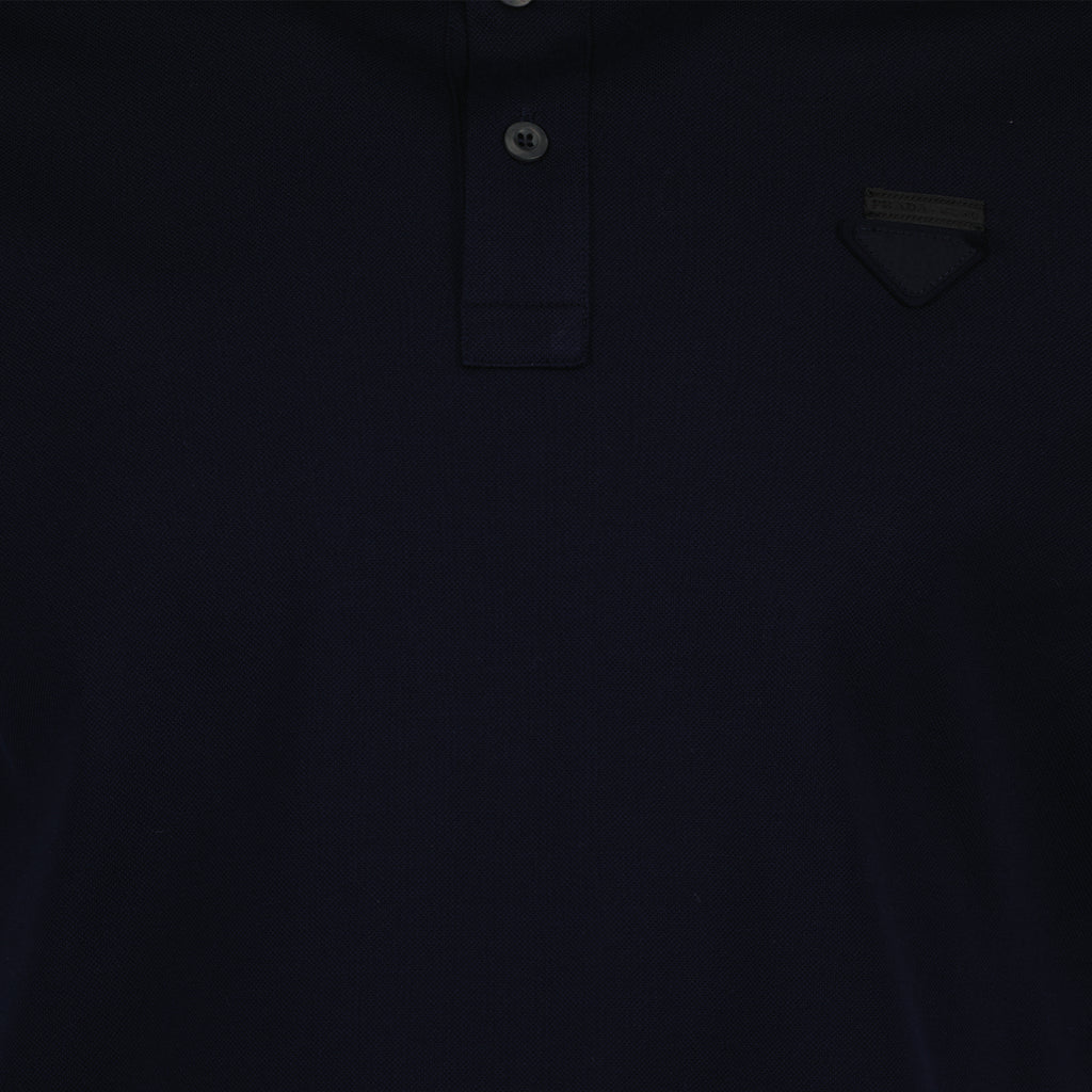 Polos Polo à logo Prada azul oscuro Homme