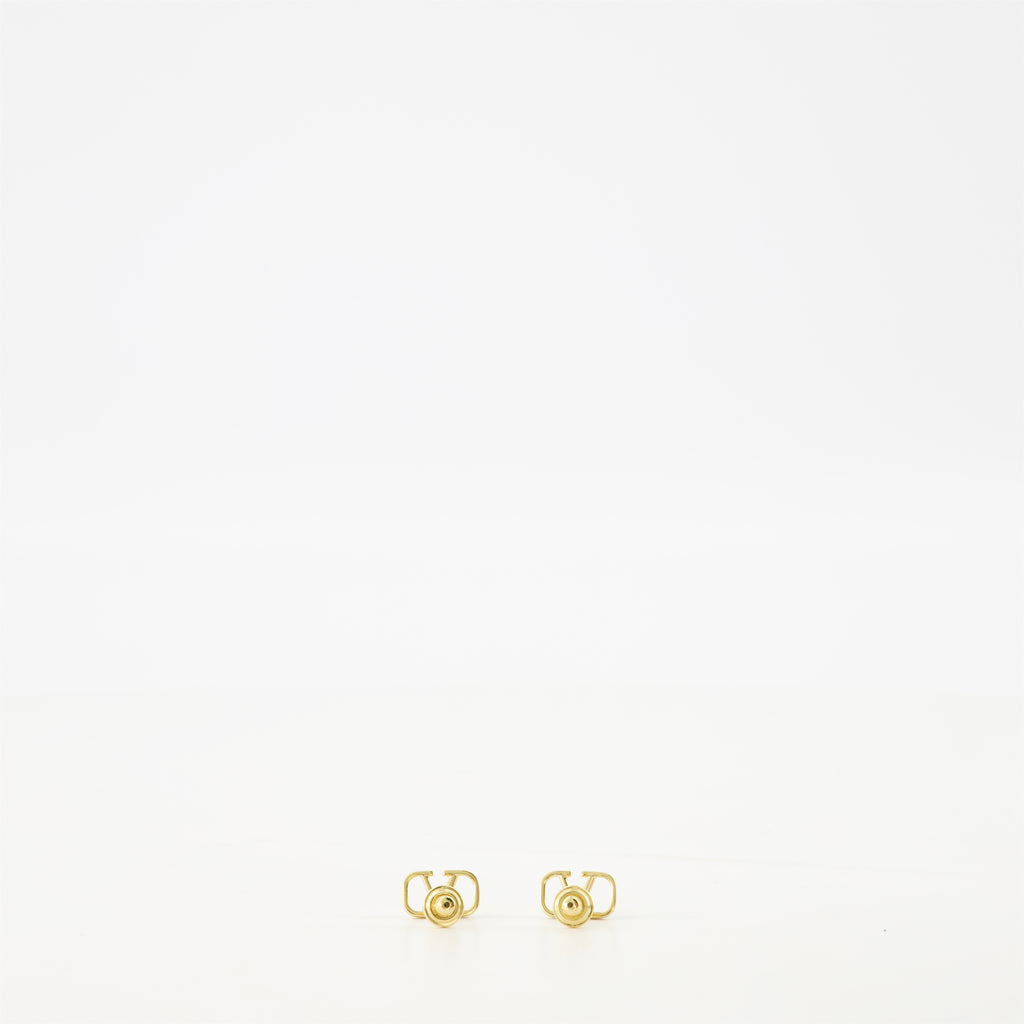 Bijoux Boucles d'oreilles VLogo Valentino Garavani Doré Femme