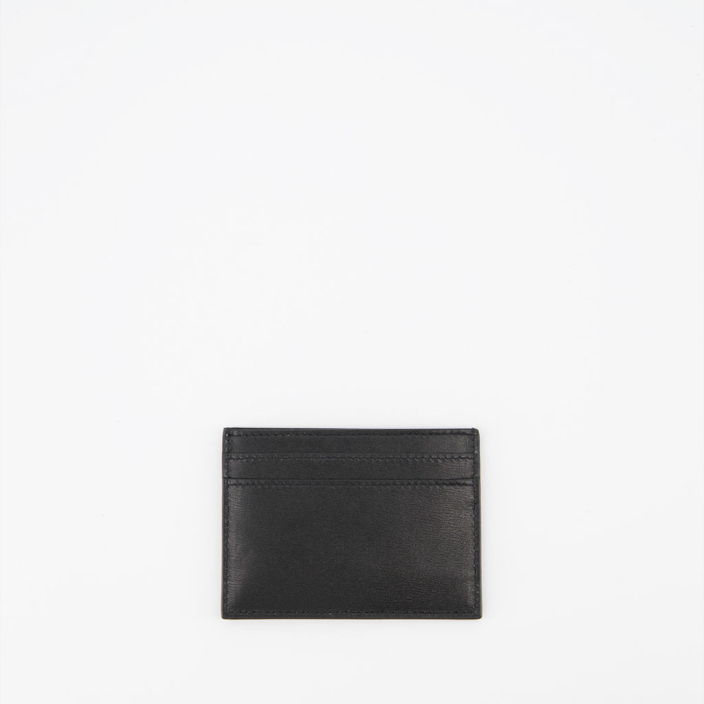 Small leather goods YSL Cardholder Saint Laurent Black Man