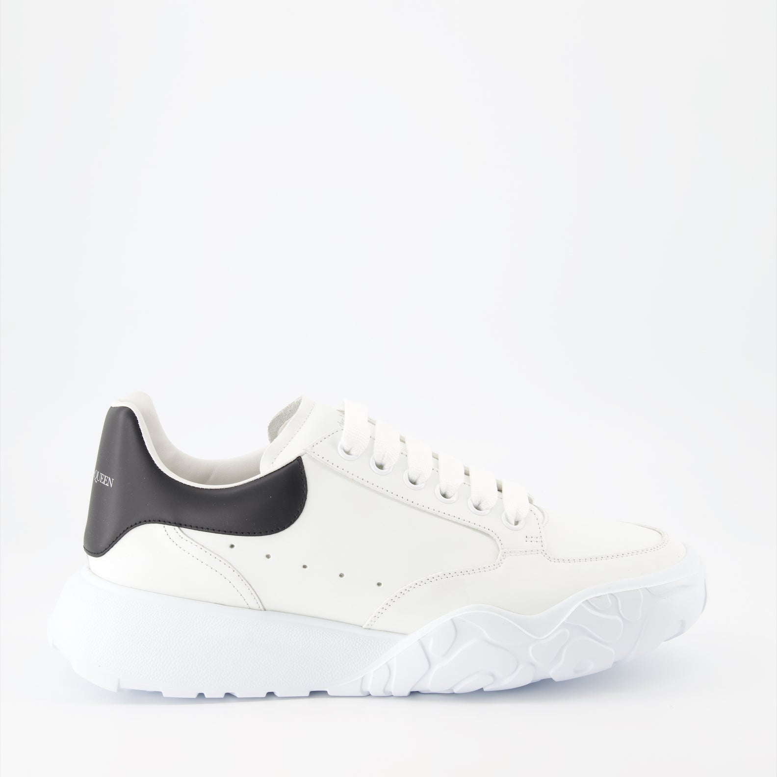 스니커즈 Baskets Court Trainers Alexander McQueen 검은색 Homme