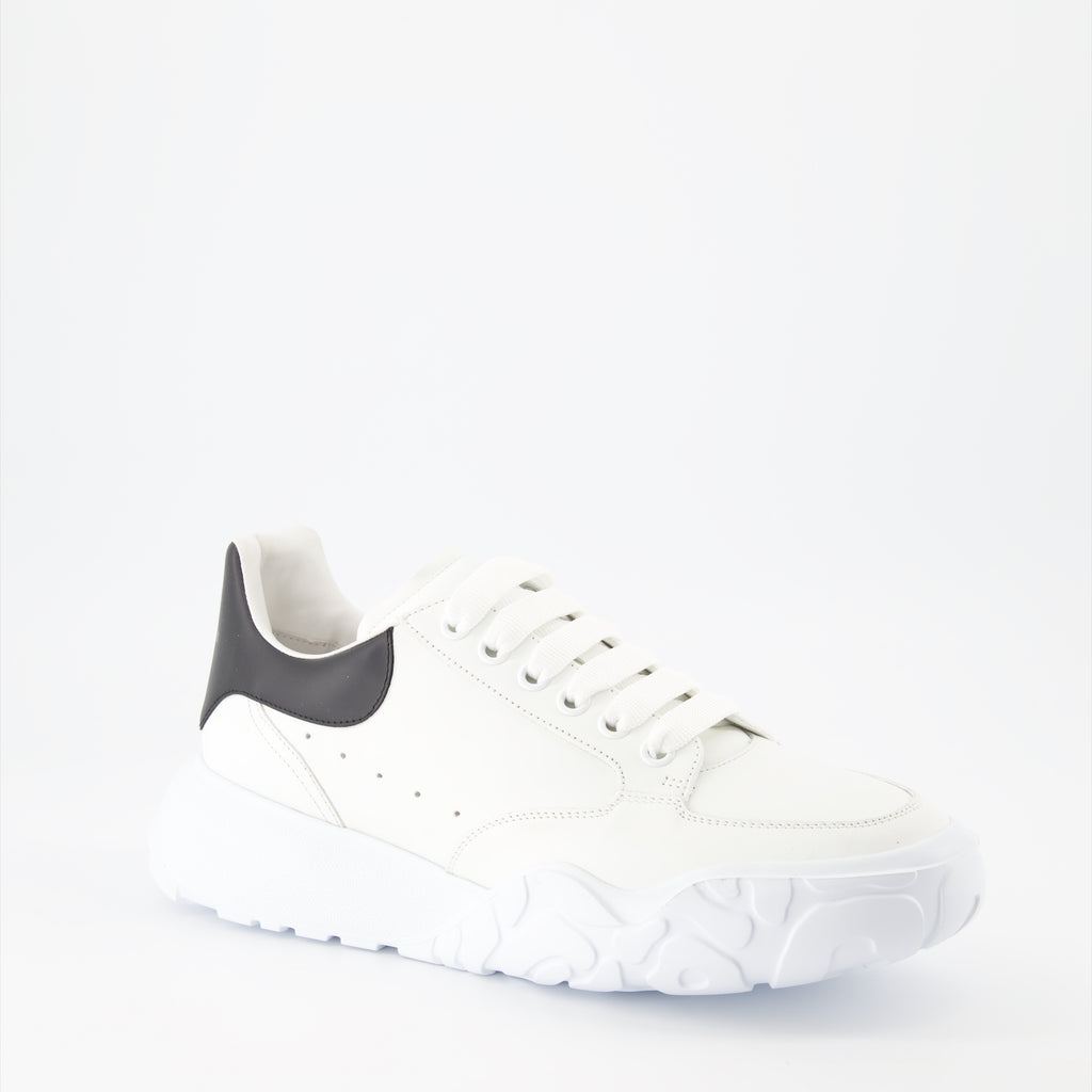 스니커즈 Baskets Court Trainers Alexander McQueen 검은색 Homme