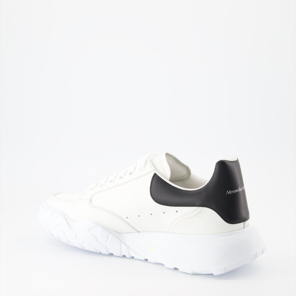 스니커즈 Baskets Court Trainers Alexander McQueen 검은색 Homme