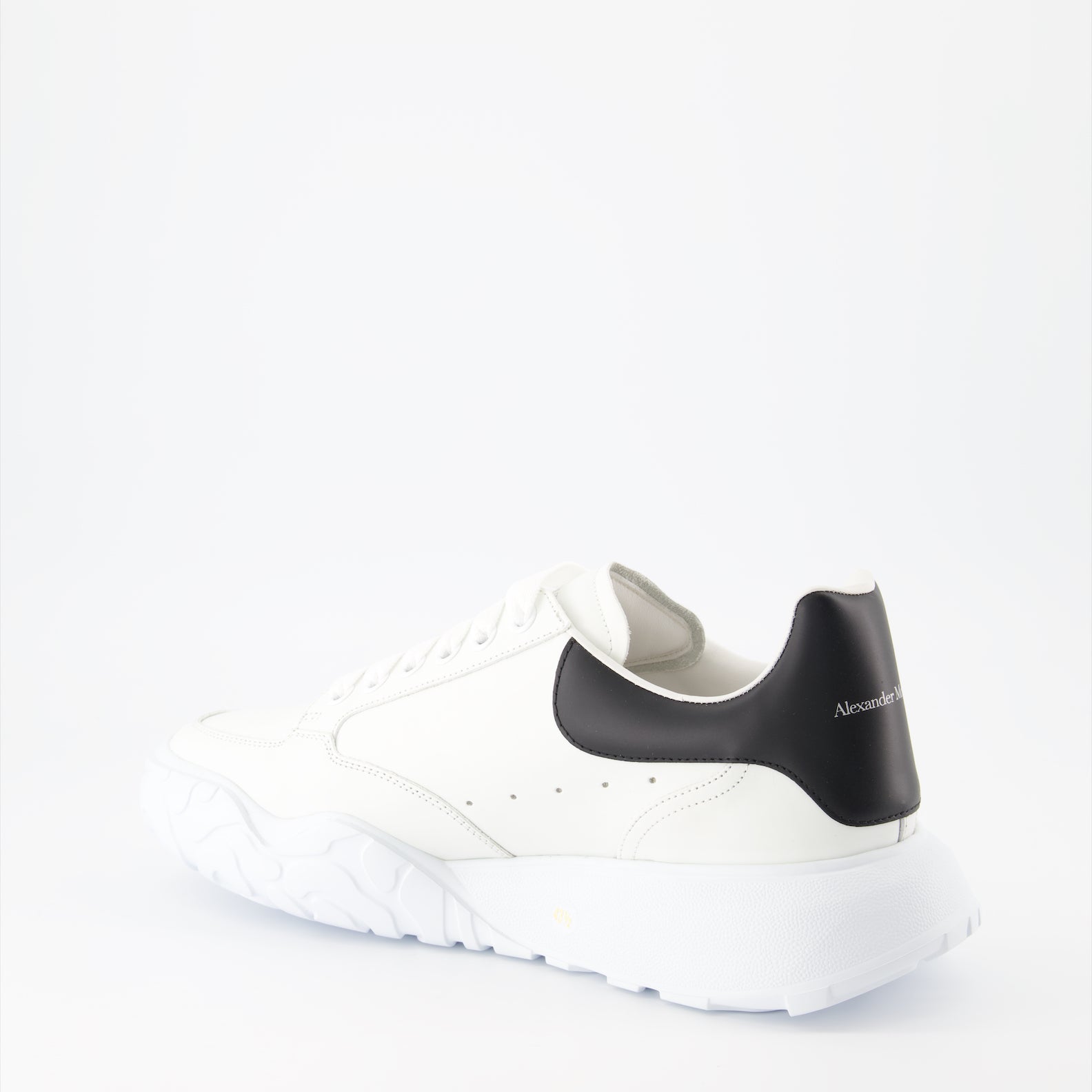 스니커즈 Baskets Court Trainers Alexander McQueen 검은색 Homme