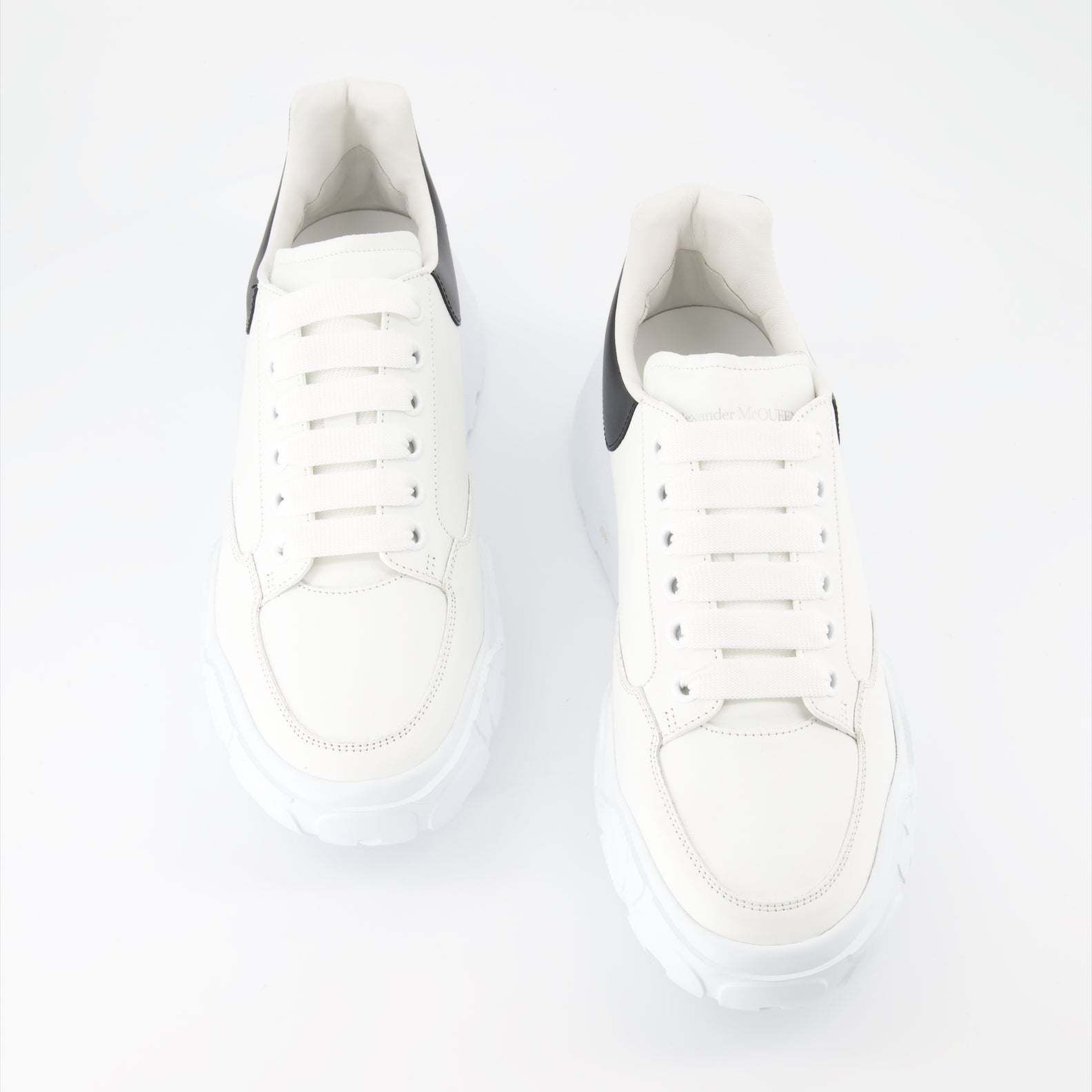 스니커즈 Baskets Court Trainers Alexander McQueen 검은색 Homme