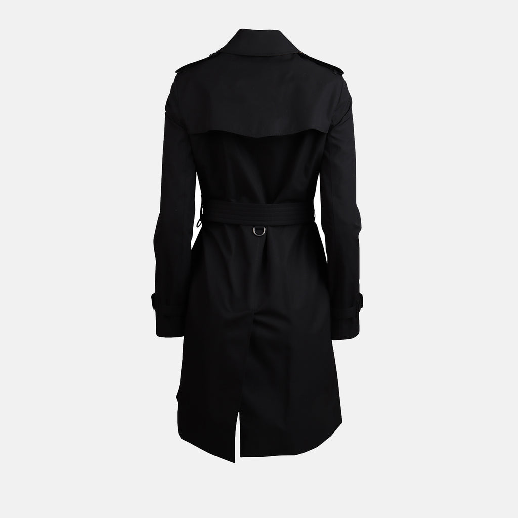 Casacos Trench-coat Kensington Burberry Preto Femme