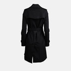 Casacos Trench-coat Kensington Burberry Preto Femme