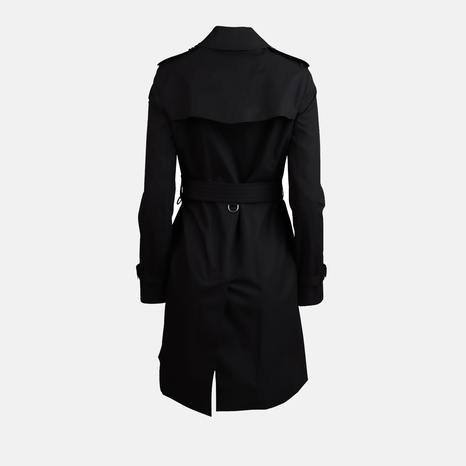 Casacos Trench-coat Kensington Burberry Preto Femme