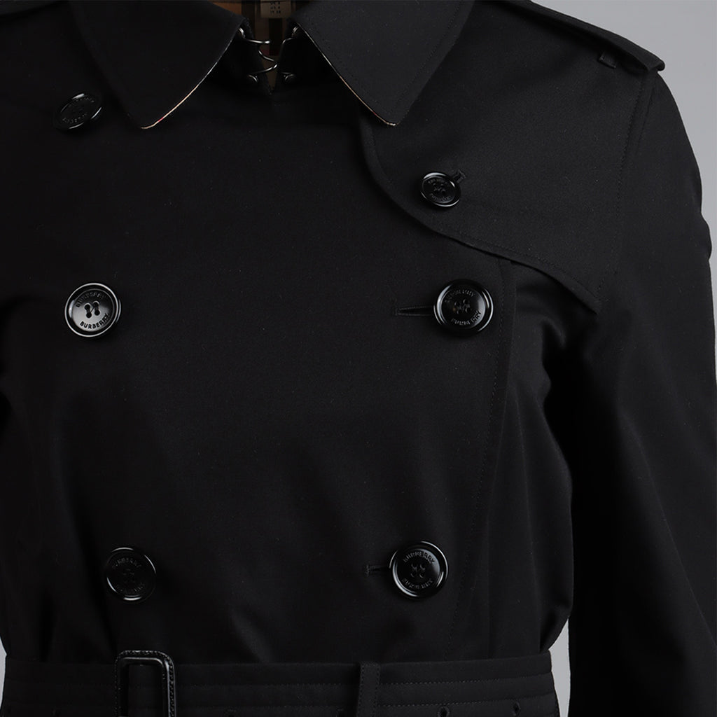 Casacos Trench-coat Kensington Burberry Preto Femme