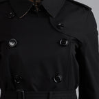 Casacos Trench-coat Kensington Burberry Preto Femme