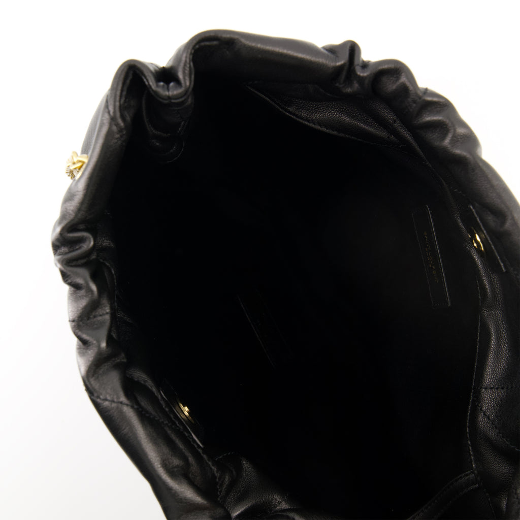 Beuteltaschen Jamie Drawstring Bag Saint Laurent Schwarz Femme