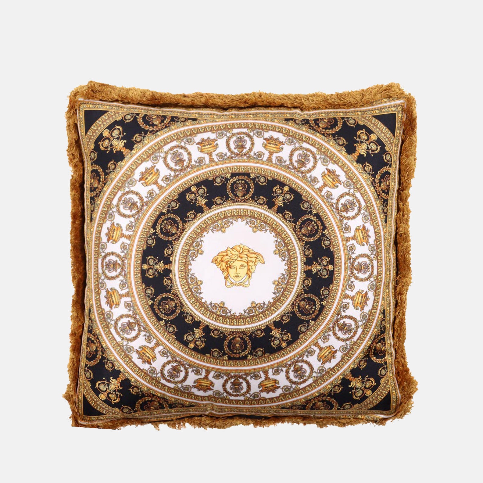 Lifestyle Coussin réversible I ♡ Baroque Versace Ouro Unissex