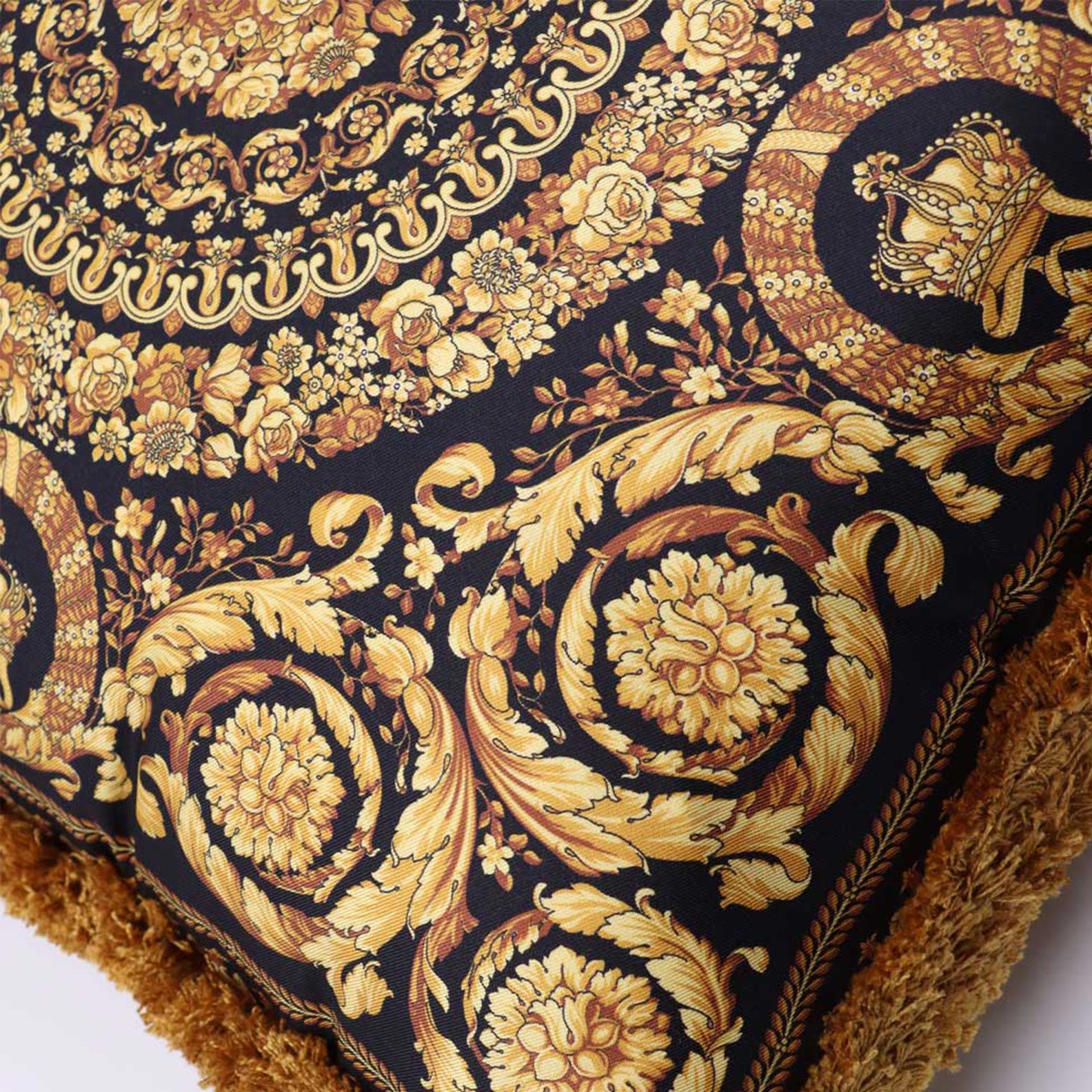 Lifestyle Coussin réversible Foulard Barocco Versace Ouro Unissex