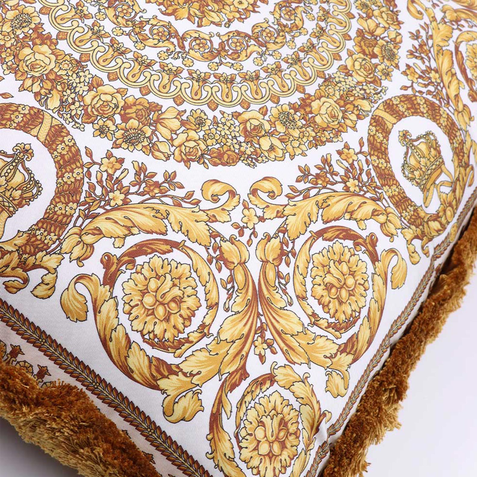 Lifestyle Coussin réversible Foulard Barocco Versace Ouro Unissex