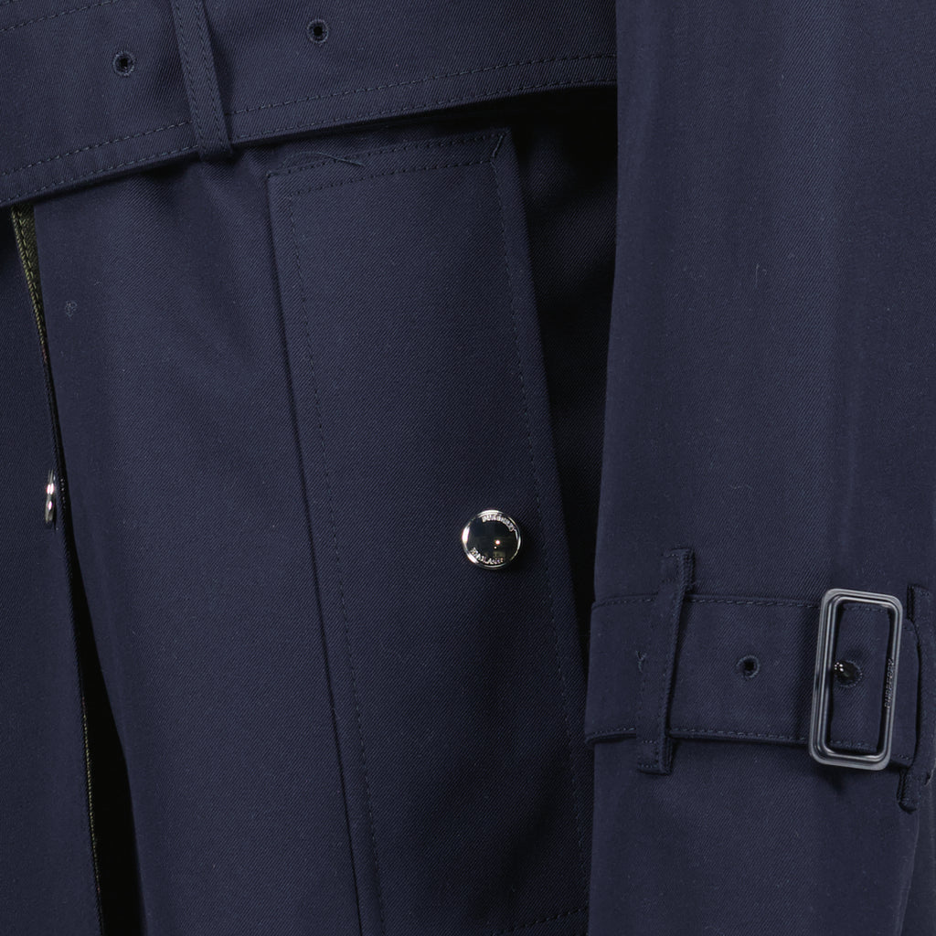 코트 Trench-coat bleu Burberry 파란색 Femme