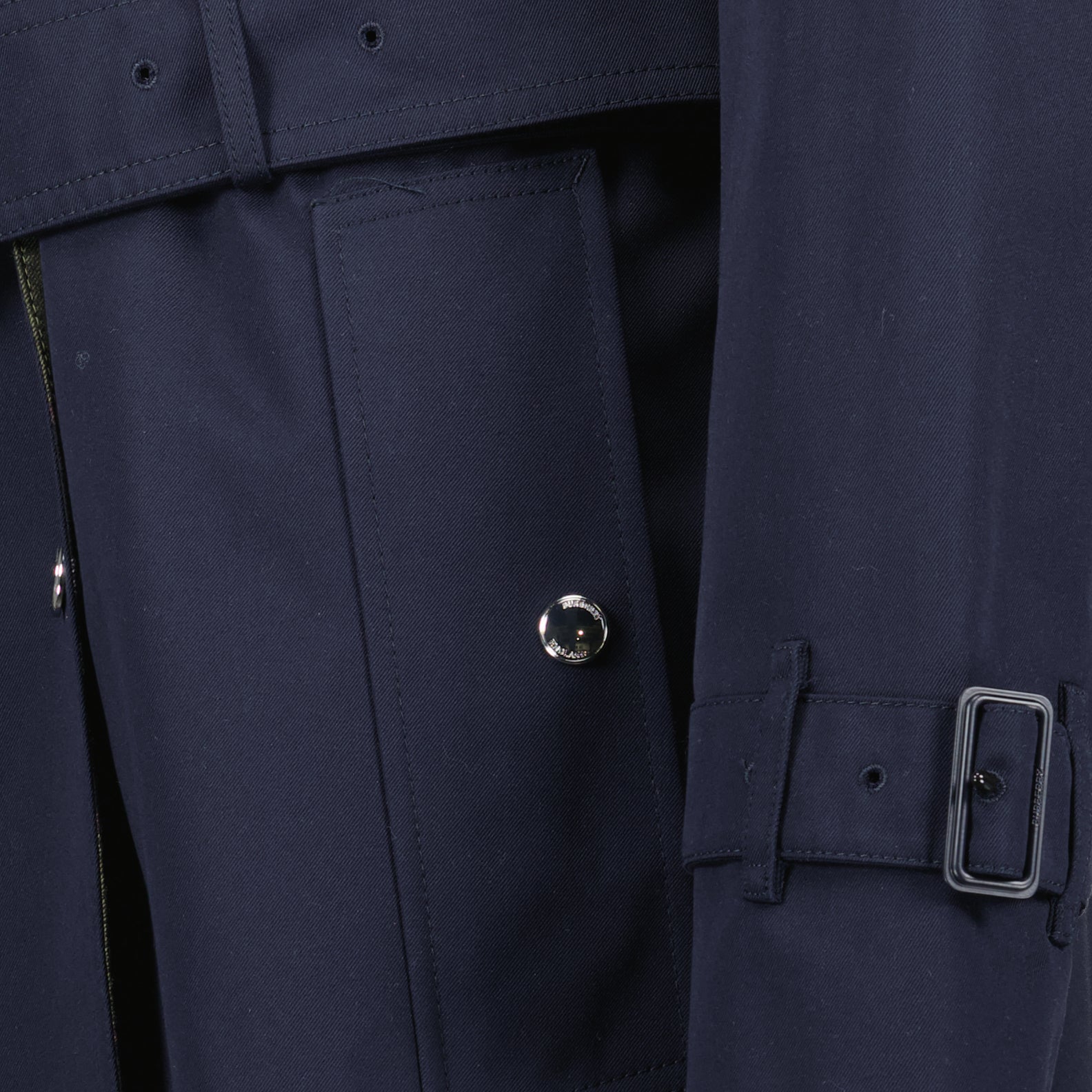 코트 Trench-coat bleu Burberry 파란색 Femme