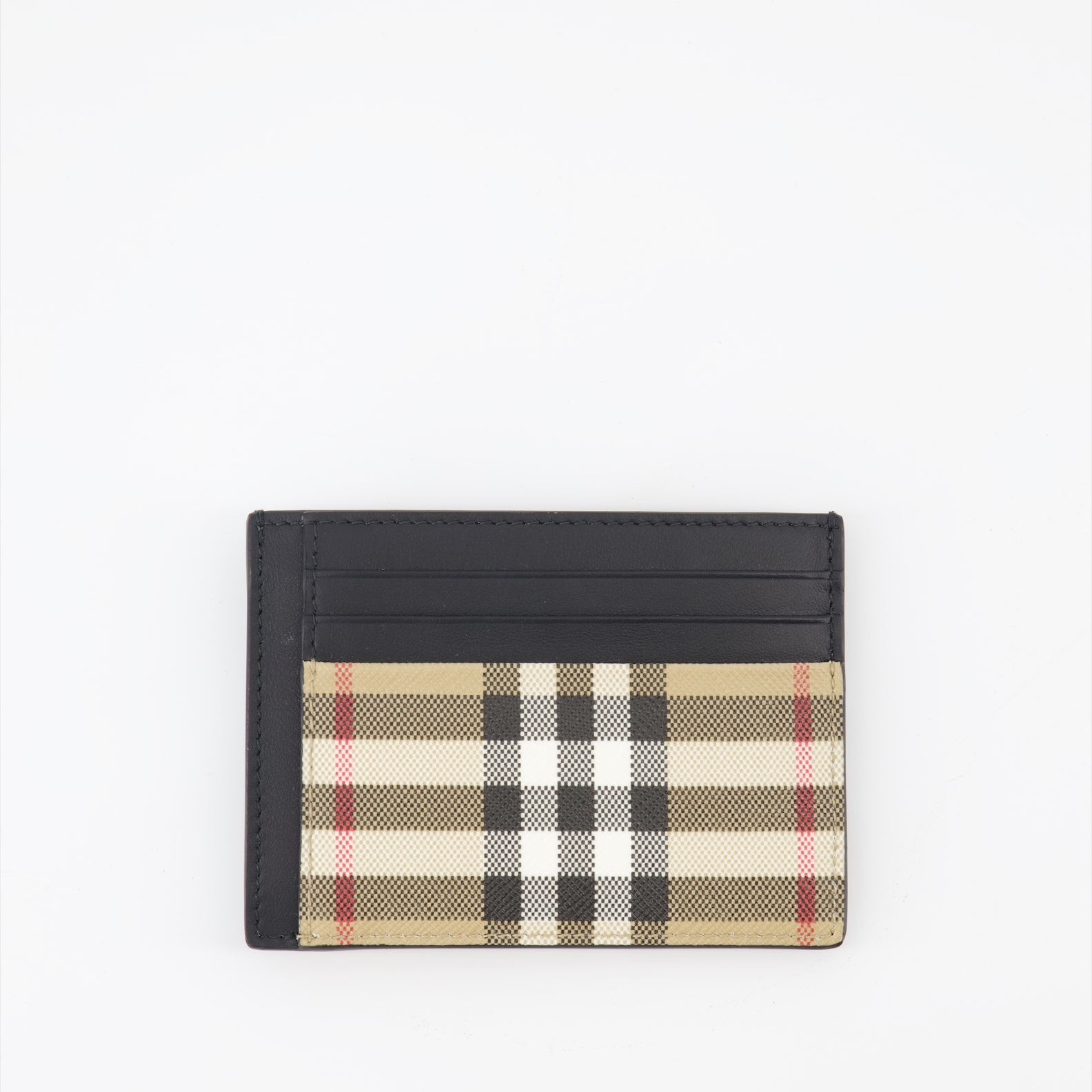 Petite maroquinerie Porte-cartes à carreaux Burberry Beige Homme