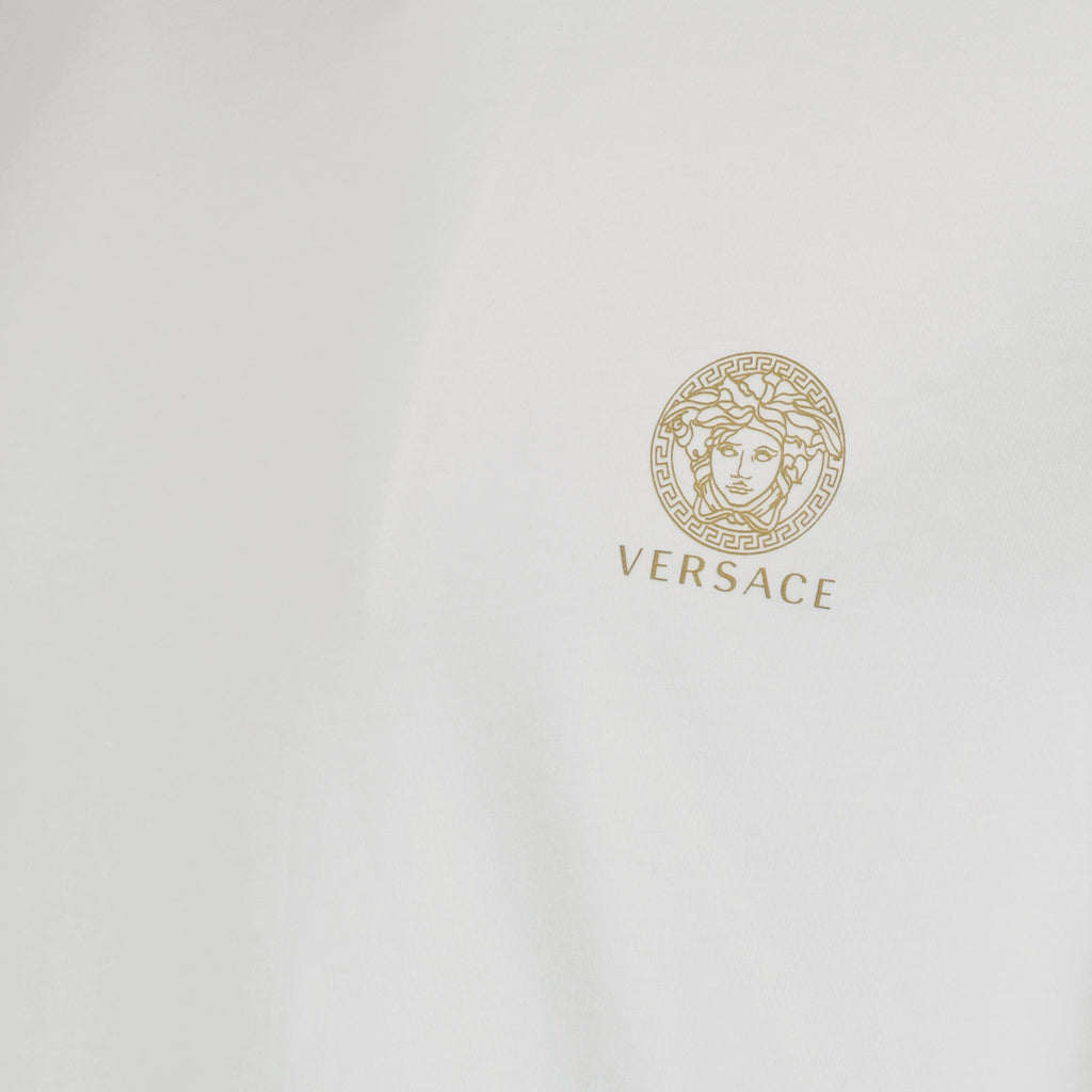 Intimo e homewear Lot de tricots de corps Versace Bianco Homme