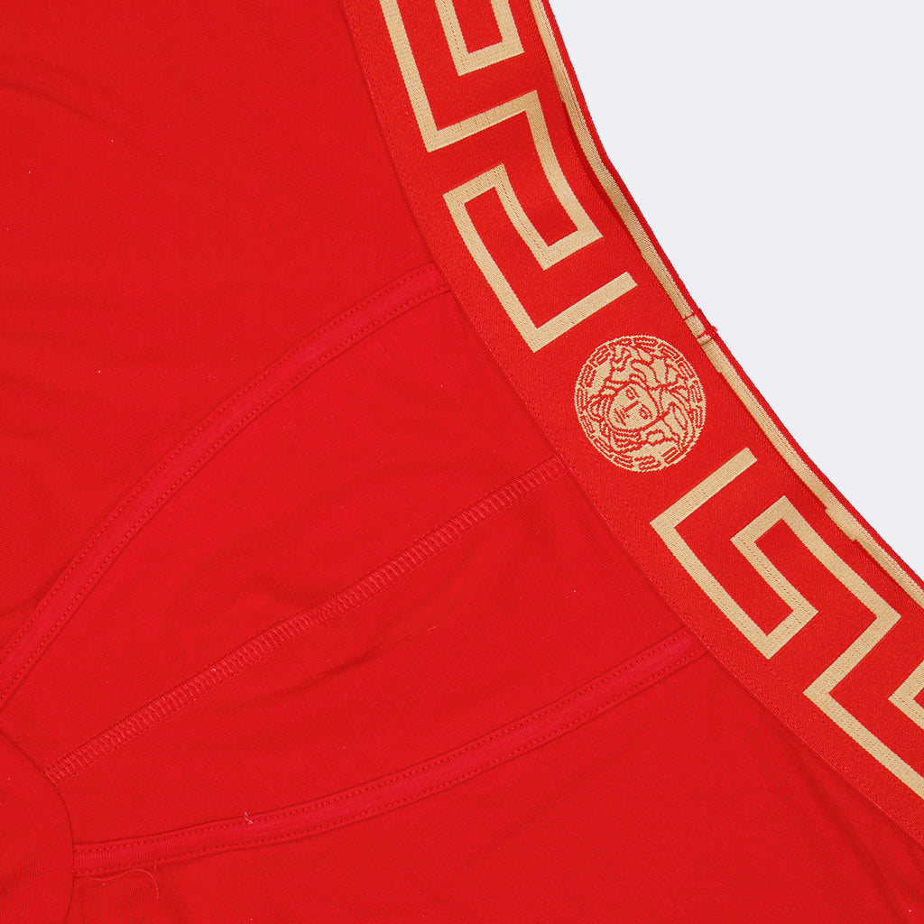 Sous-vêtements et homewear Boxer Medusa Greca Versace Rouge Homme