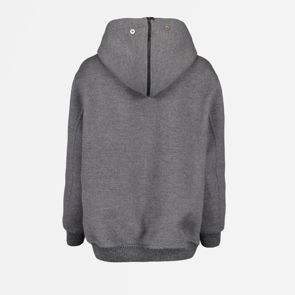 Abrigos Blouson bomber Fendi Gris Femme