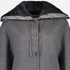 Abrigos Blouson bomber Fendi Gris Femme