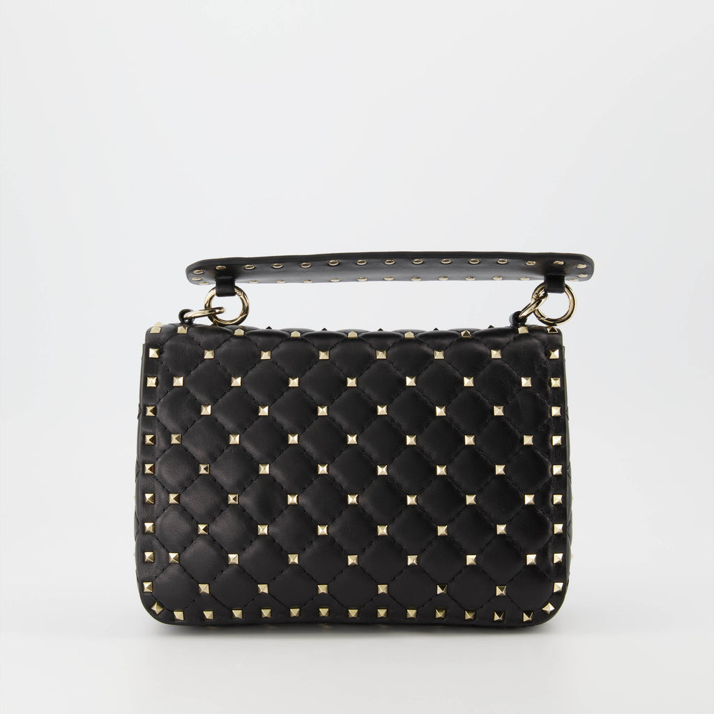 Handtaschen und schultertaschen Sac Rockstud Spike Valentino Garavani Schwarz Femme
