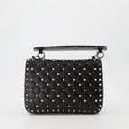 Handtaschen und schultertaschen Sac Rockstud Spike Valentino Garavani Schwarz Femme