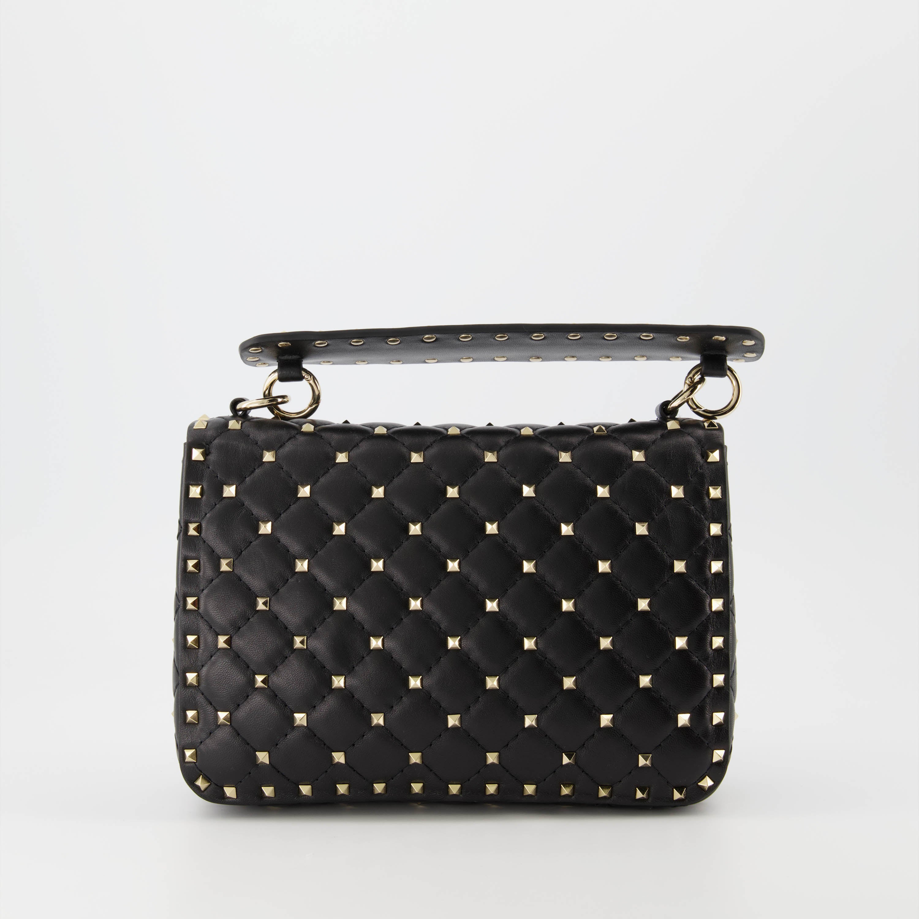 Handtaschen und schultertaschen Sac Rockstud Spike Valentino Garavani Schwarz Femme