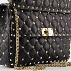 Handtaschen und schultertaschen Sac Rockstud Spike Valentino Garavani Schwarz Femme