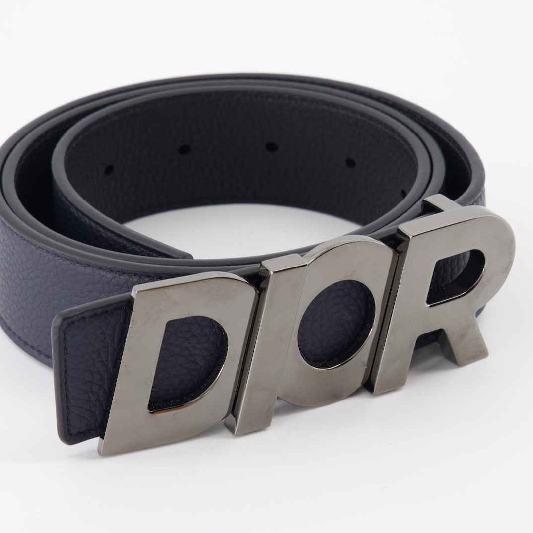 Cinturones Ceinture à logo Dior Azul Homme