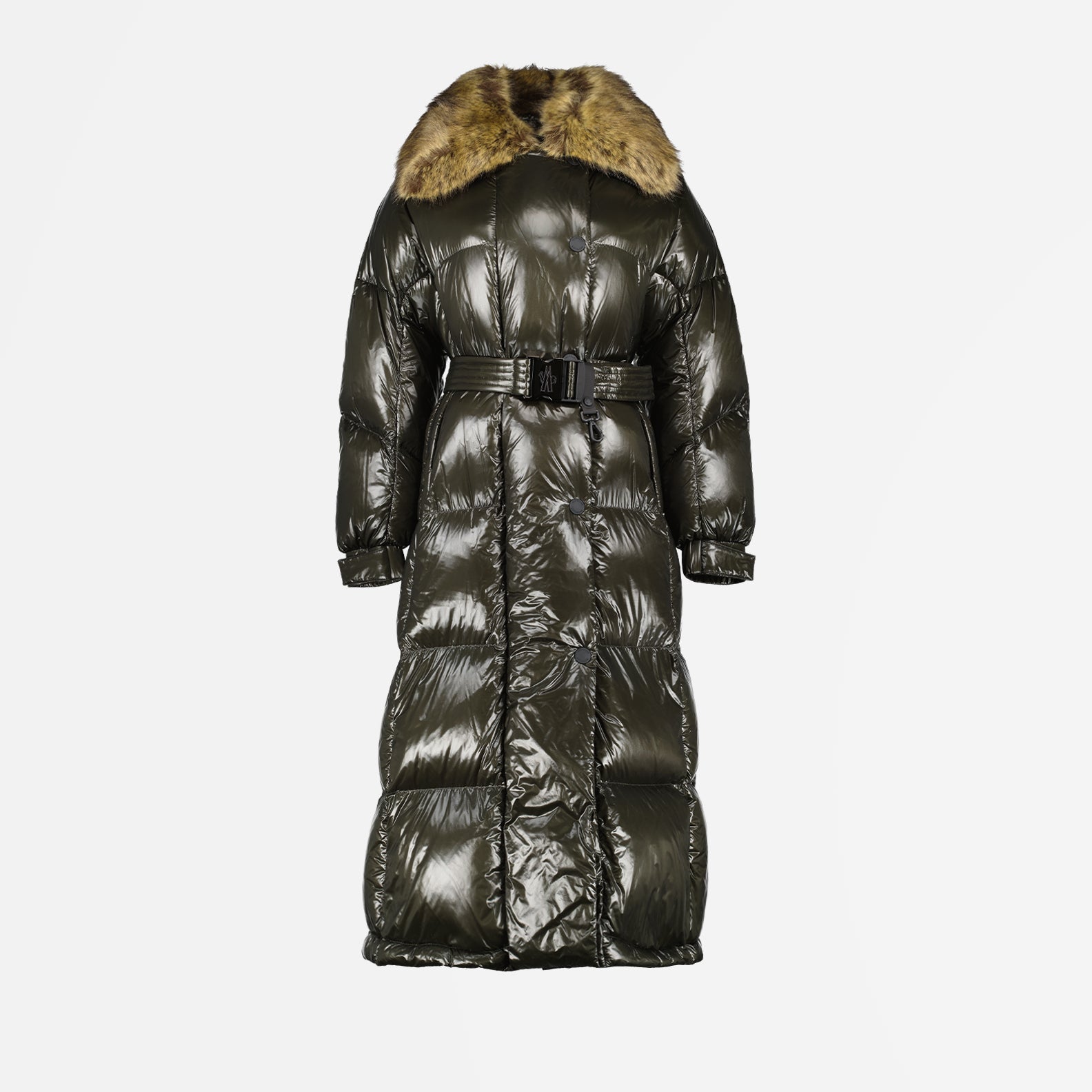 Manteaux Doudoune Chamoille Moncler Grenoble Vert Femme