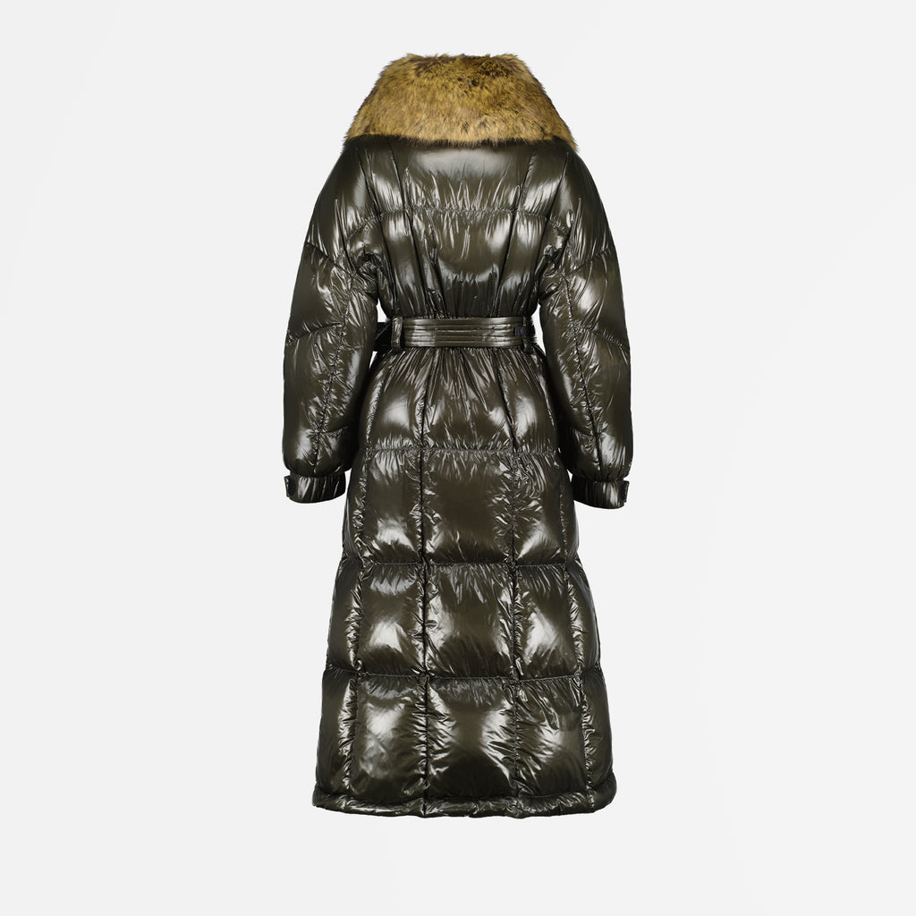 Manteaux Doudoune Chamoille Moncler Grenoble Vert Femme