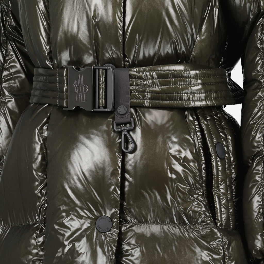 Manteaux Doudoune Chamoille Moncler Grenoble Vert Femme