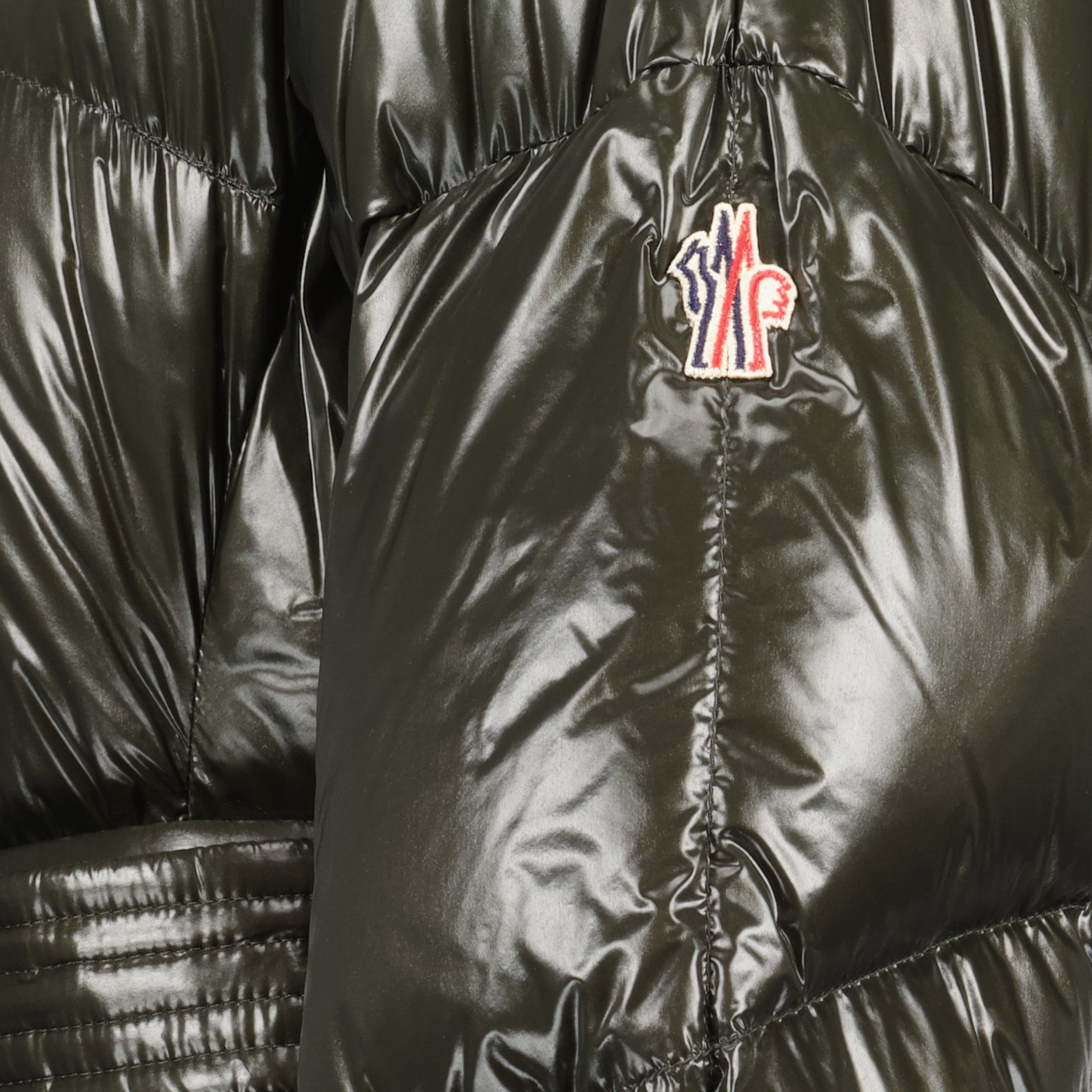 Manteaux Doudoune Chamoille Moncler Grenoble Vert Femme