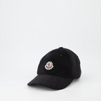 Chapeaux, casquettes et bonnets Casquette en velours Moncler Noir Homme