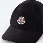 Chapeaux, casquettes et bonnets Casquette en velours Moncler Noir Homme