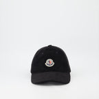Chapeaux, casquettes et bonnets Casquette en velours Moncler Noir Homme