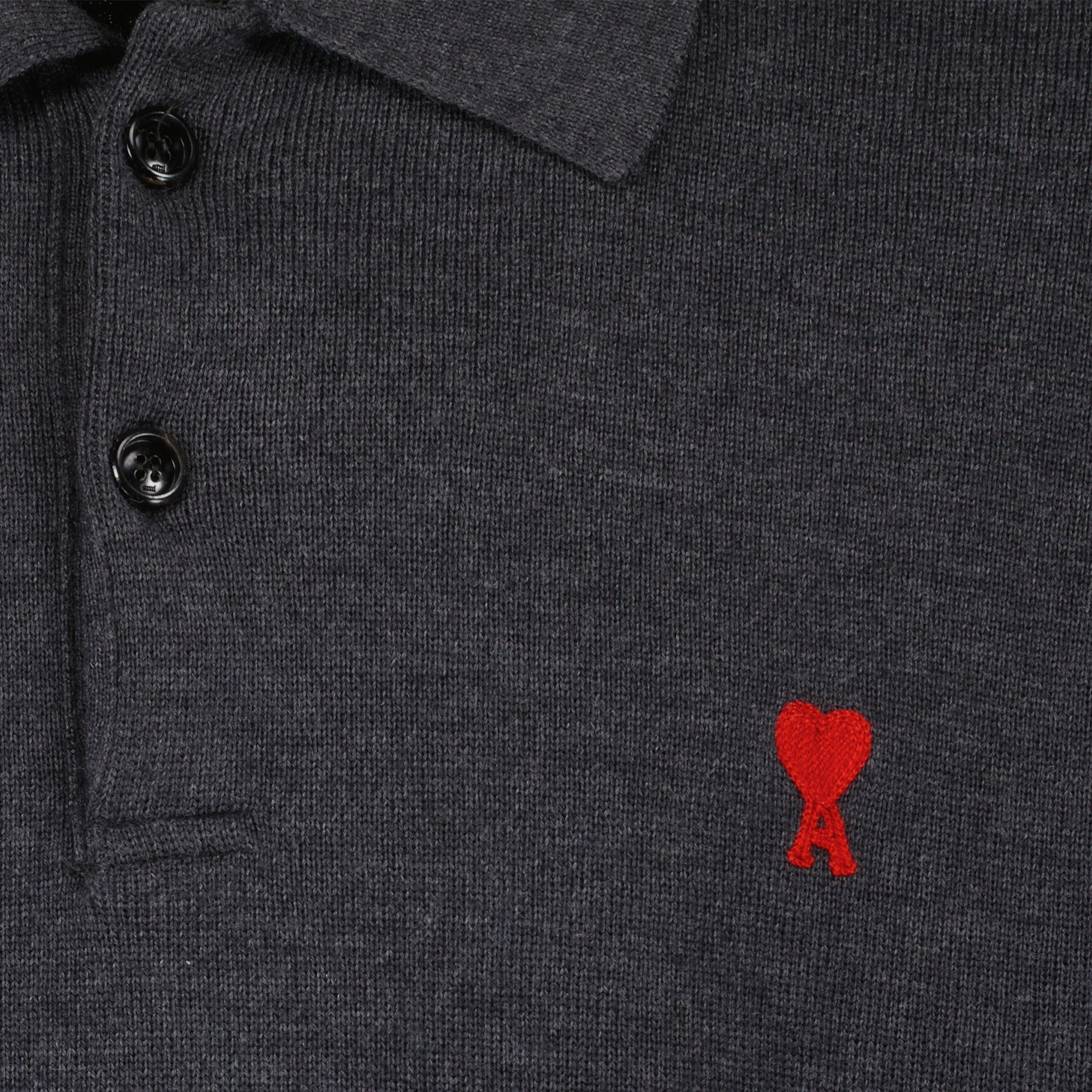 Polos Polo Ami de Coeur Ami PARIS Gris Homme