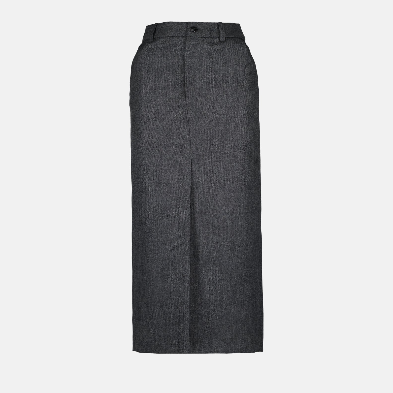 Jupes Jupe en laine Ami PARIS Gris Femme