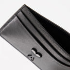 Small leather goods Ami de Coeur card holder Ami PARIS Black Unisex