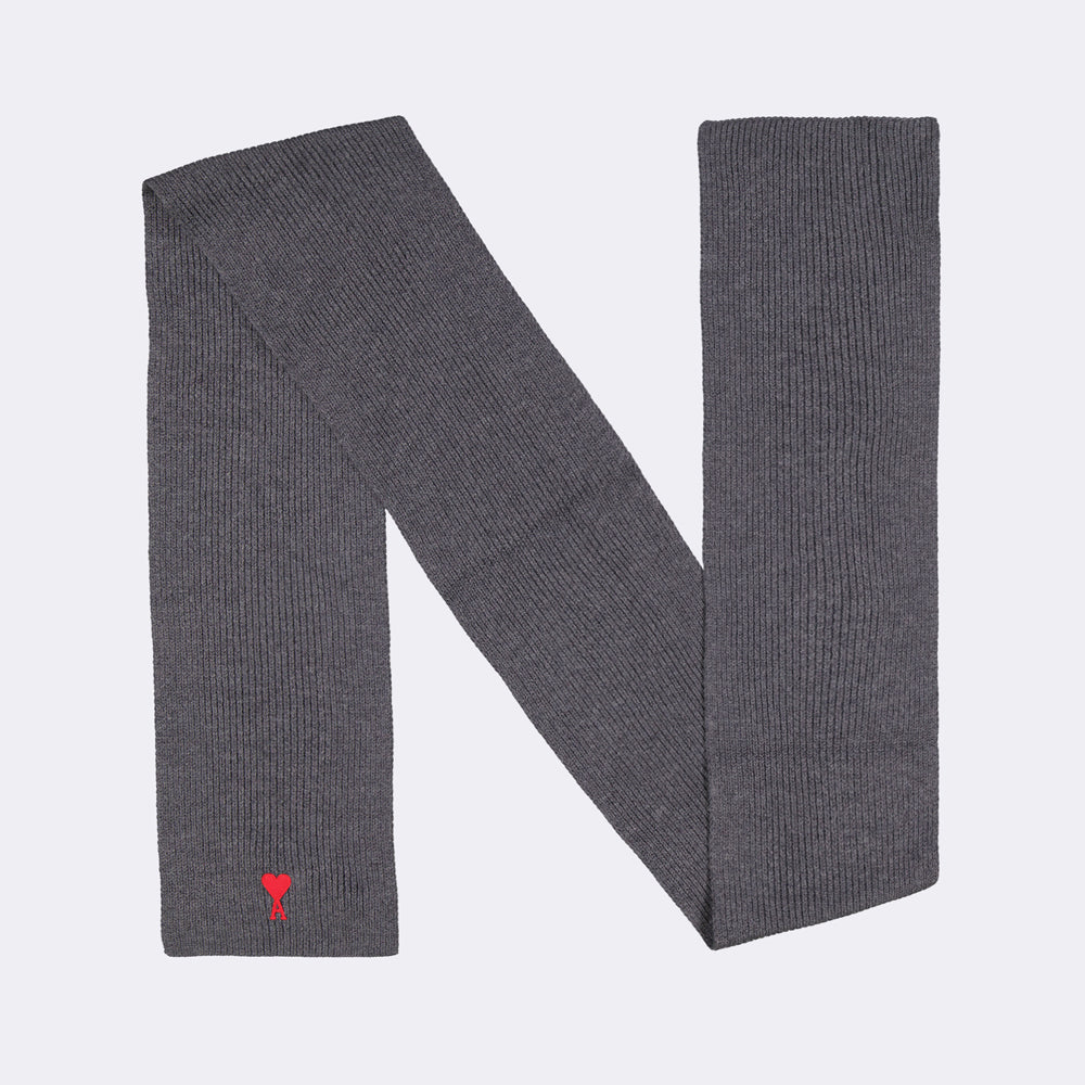 Écharpes, foulards et gants Écharpe Ami de Coeur Ami PARIS Gris Unisexe