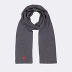 Écharpes, foulards et gants Écharpe Ami de Coeur Ami PARIS Gris Unisexe