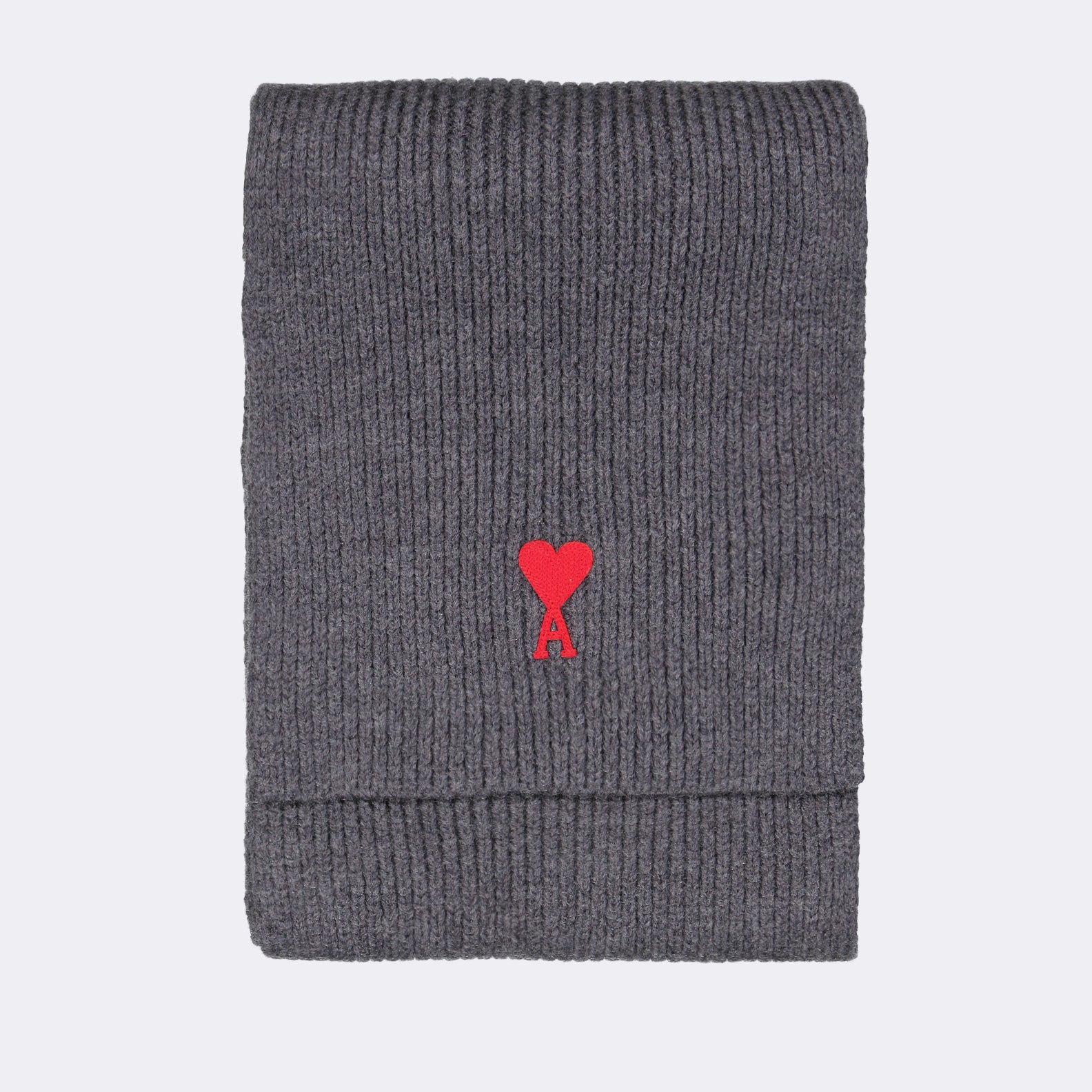 Écharpes, foulards et gants Écharpe Ami de Coeur Ami PARIS Gris Unisexe