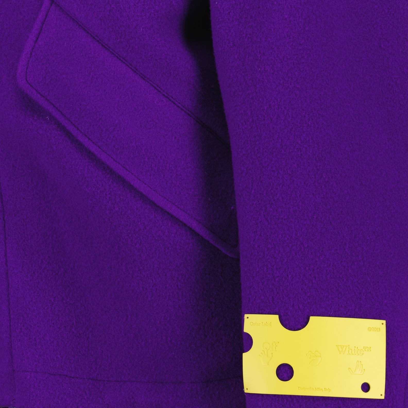 Coats Short Parka Off-White Purple Women