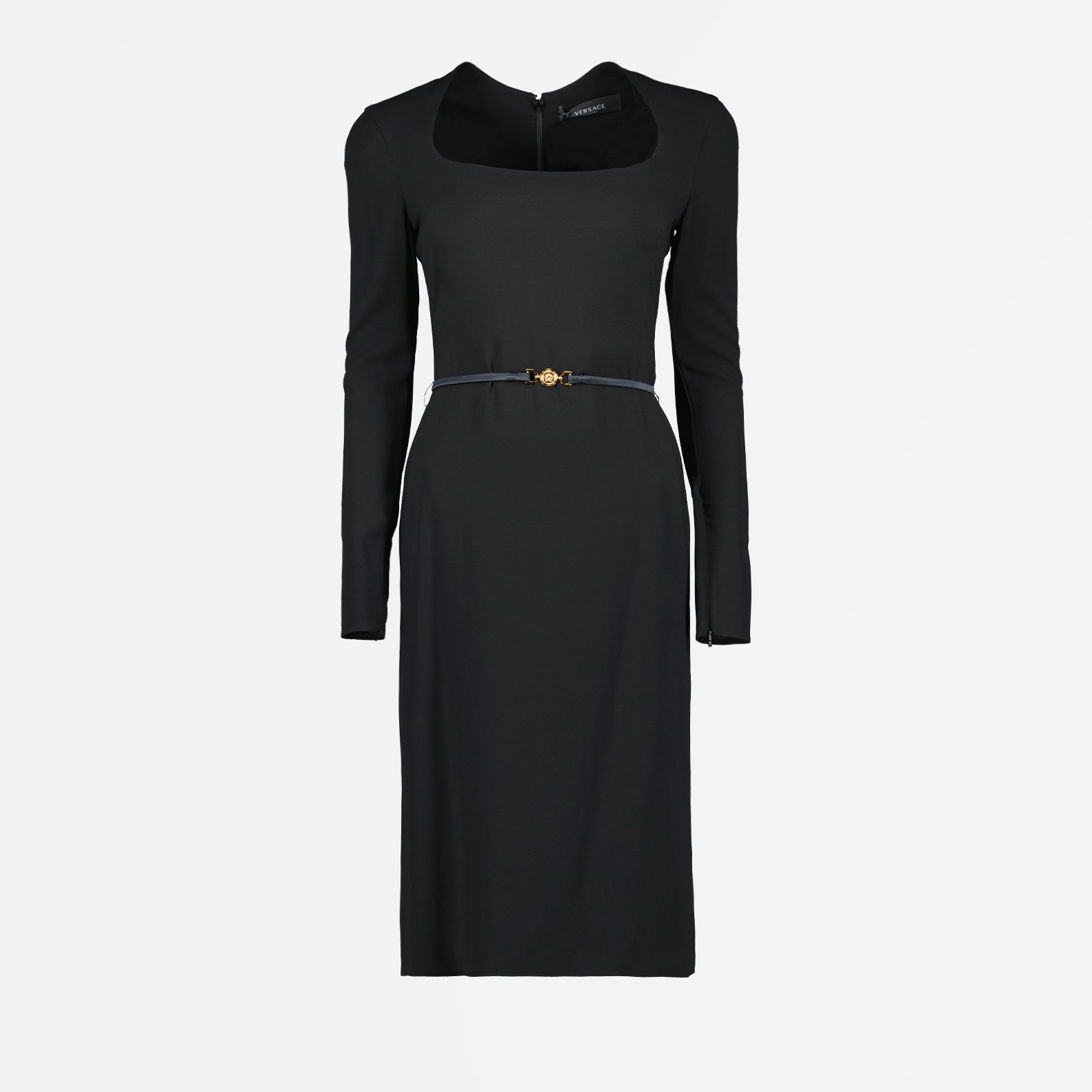 Kleider Robe Medusa 95' Versace Schwarz Femme