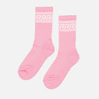 Ropa interior y homewear Chaussettes Greca Versace Rosa Femme