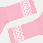 Ropa interior y homewear Chaussettes Greca Versace Rosa Femme